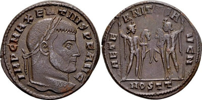 kosuke_dev 古代ローマ マクセンティウス 309-312年 フォリス銅貨 極美品