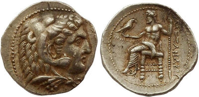 kosuke_dev 古代ギリシャ マケドニア 紀元前311–310年 アレクサンドル3世 アッコ テトラドラクマ 銀貨 極美品