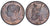 kosuke_dev イギリス ヴィクトリア ”8 OVER 7” 1858年 ペニー銅貨 準未使用