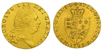 kosuke_dev イギリス ジョージ3世 1793年 ギニー金貨 極美品