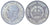 kosuke_dev イギリス ジョージ5世 1934年 932枚 クラウン銀貨 完全未使用