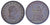 kosuke_dev イギリス ジョージ3世 1806年 ハーフペニー銅貨 完全未使用