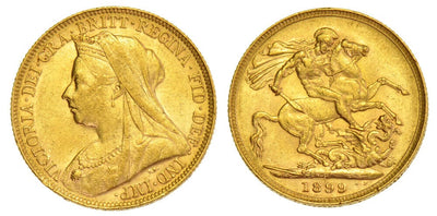 kosuke_dev イギリス ヴィクトリア パースミント1899年 ソブリン金貨 極美品