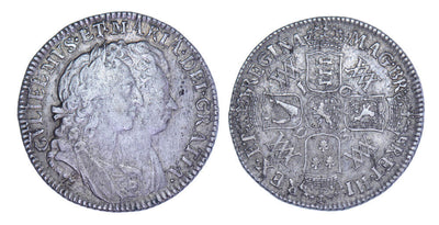 kosuke_dev イギリス ウィリアム＆メアリー 1693年 シリング銀貨 美品