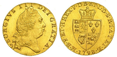 kosuke_dev イギリス ジョージ3世 1798年 ギニー金貨 極美品