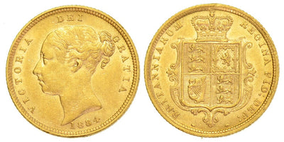 kosuke_dev イギリス ヴィクトリア 1884年 ハーフソブリン金貨 極美品