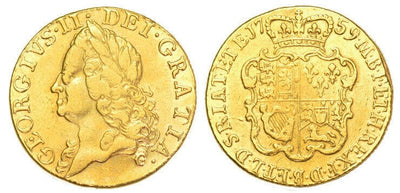 kosuke_dev イギリス ジョージ2世 1759年 ギニー金貨 美品