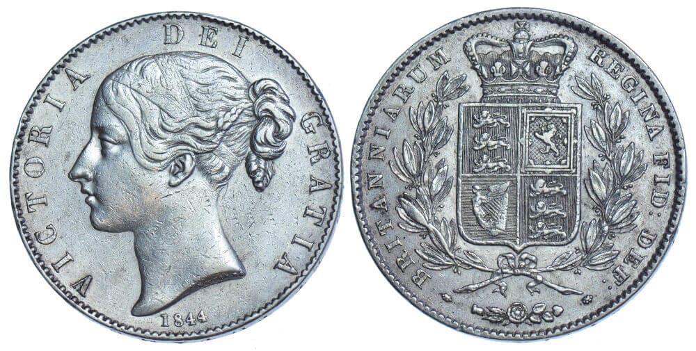 GB Victoria 1844 Crown