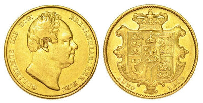 kosuke_dev イギリス ウィリアム4世 1832年 ソブリン金貨 美品