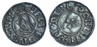 kosuke_dev イギリス エゼルレッド2世 978-1016年 ハンマーコイン ペニー銀貨 美品