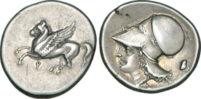 kosuke_dev 古代ギリシャ コリンティア コリントス 紀元前320-310年 ステーター（スタテル） 銀貨 準未使用