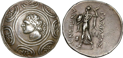kosuke_dev マケドニア王国 アンティゴノス2世 紀元前273-271年 テトラドラクマ 銀貨 準未使用