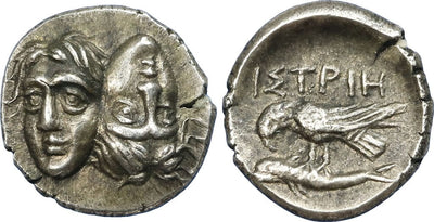 kosuke_dev トラキア王国 紀元前400-350年 トリヘミオボル 銀貨 準未使用