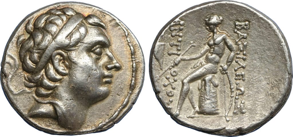 古代ギリシャ セレウコス朝シリア アンティオコス3世 紀元前204-197年 ...