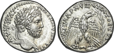 kosuke_dev 古代ローマ帝国 カラカラ 211-212年 テトラドラクマ 銀貨 準未使用
