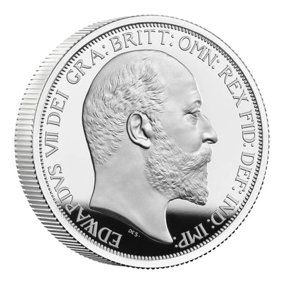 アンティークコインギャラリア 2022年 英国君主コレクション エドワード7世 2オンスプルーフ銀貨