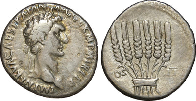古代ローマ トラヤヌス 98年 銅貨 美品