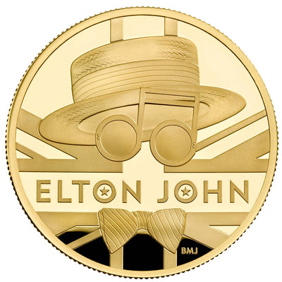 アンティークコインギャラリア 2020年 イギリス エルトン・ジョン 1オンス金貨 限定250枚