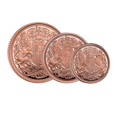 アンティークコインギャラリア 2022年 エリザベス女王追悼 第2弾 ソブリン プルーフ金貨 3枚セット