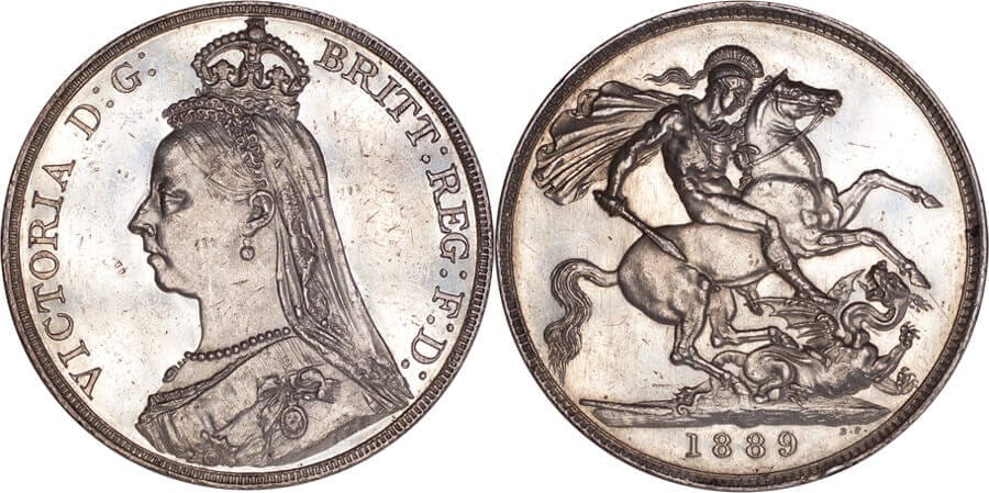 GB Victoria 1889 Crown