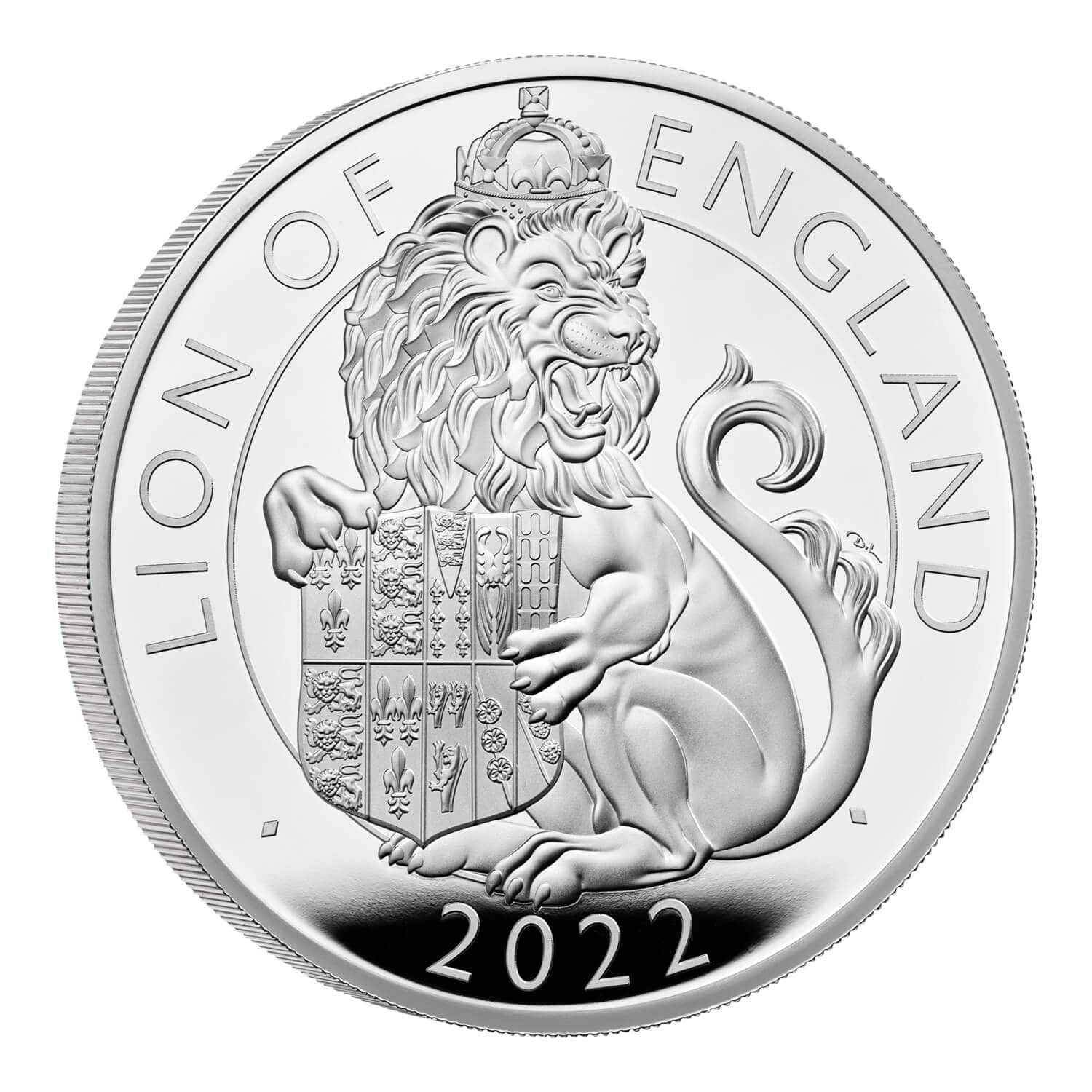 イギリスライオン銀貨-