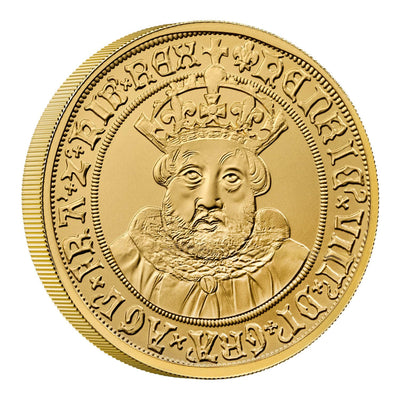 アンティークコインギャラリア 2023 英国君主コレクション ヘンリー8世 5オンス プルーフ金貨【限定20枚】