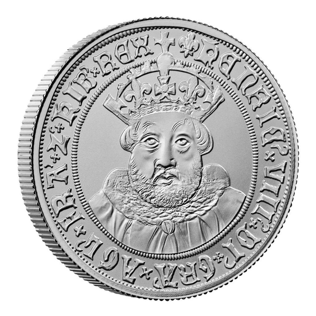 アンティークコインギャラリア 2023 英国君主コレクション ヘンリー8世 2オンス プルーフ銀貨【限定600枚】