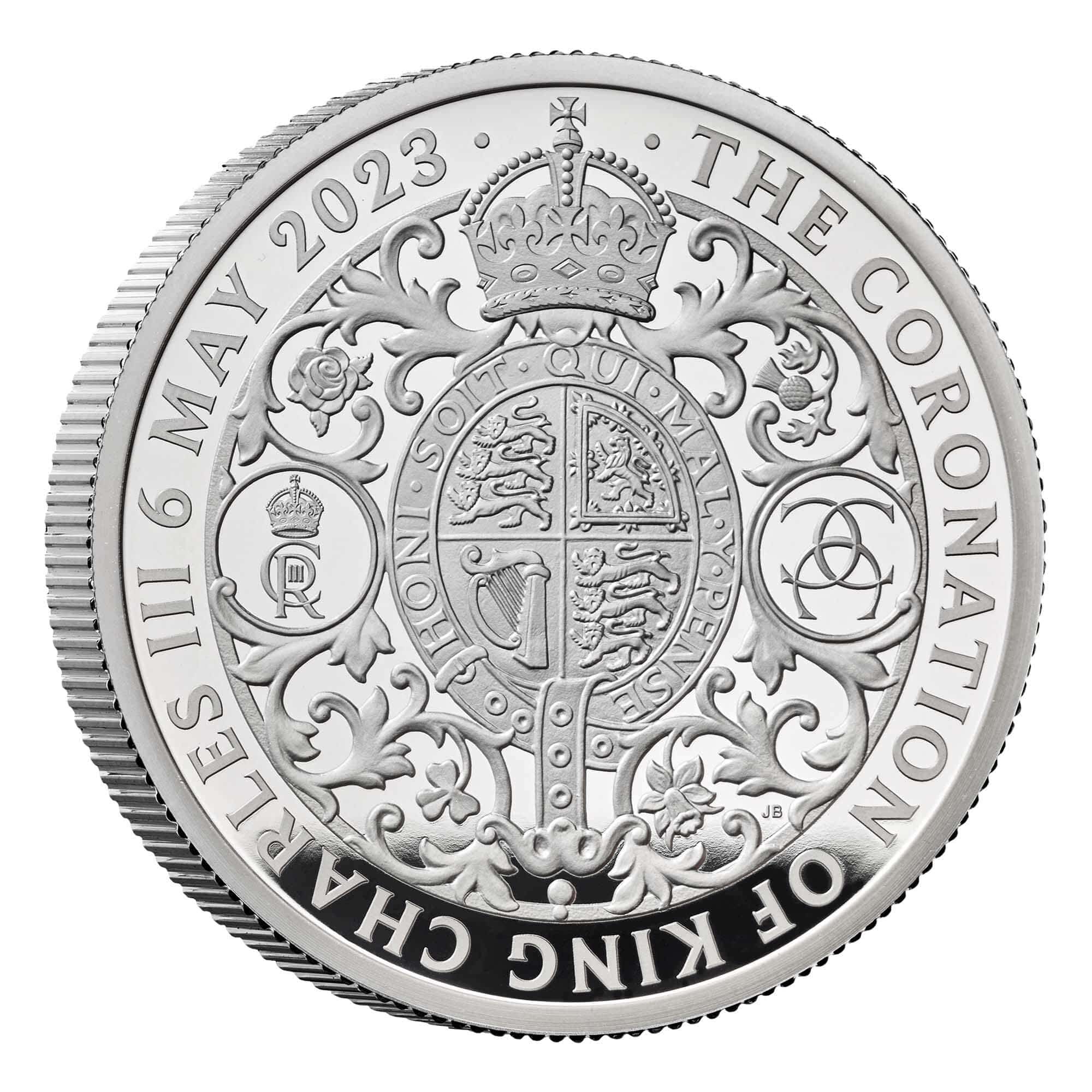 2023 チャールズ3世 戴冠式記念コイン 5£プルーフ銀貨【限定12,500枚