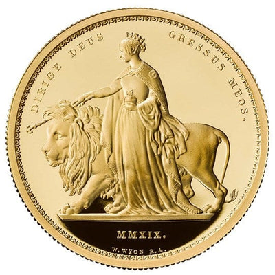 アンティークコインギャラリア 2019年 イギリス ウナとライオン 2オンス 金貨 世界限定225枚